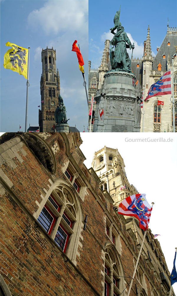 Brügge Grote Markt Belfort #gourmetguerilla #städtetipps #reisen #brügge